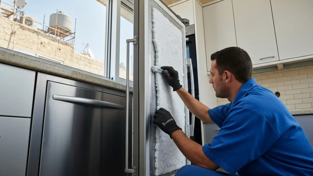 כמה עולה תיקון מקצועי כשהצטברות קרח במקרר לא נעלמת? - טכנאי מוצרי חשמל