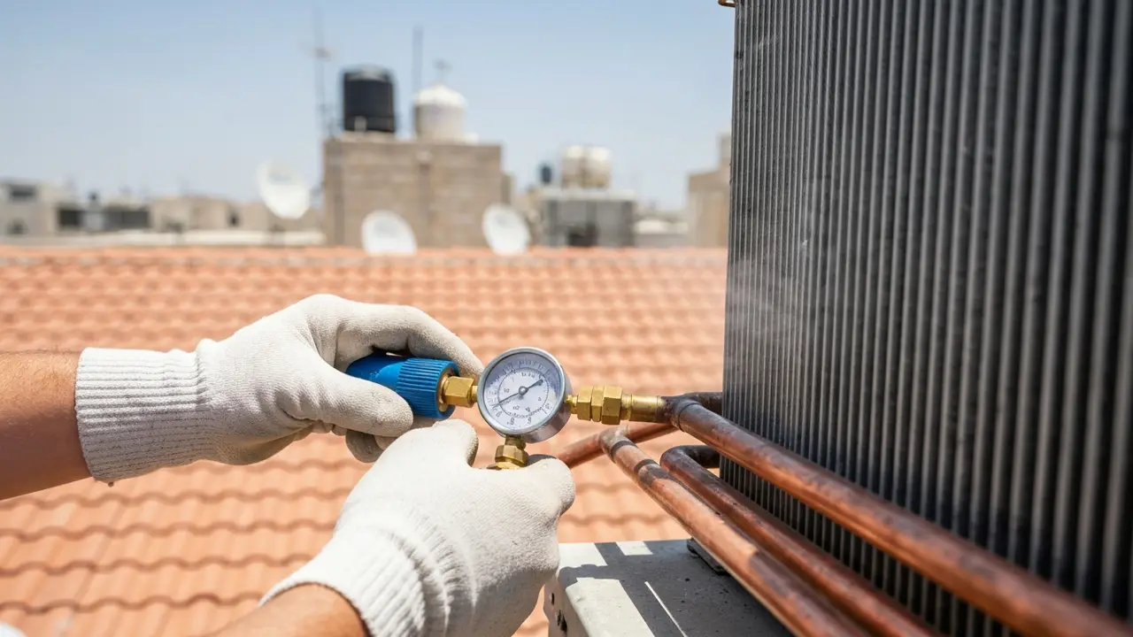 מה גורם לירידת גז במזגן — ולמה חשוב להבין את זה לפני שמוציאים כסף? - טכנאי מזגנים