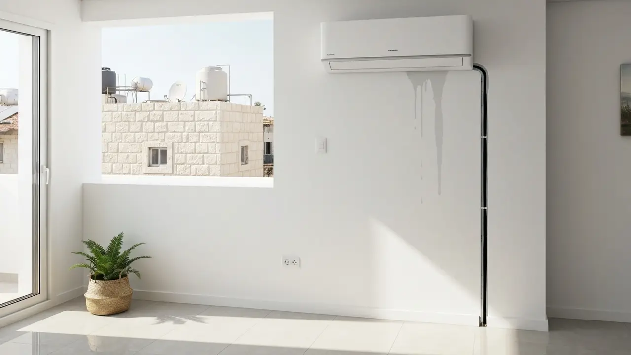 מזגן מטפטף מה עושים כשהניקוי העצמי לא עוזר? - טכנאי מזגנים