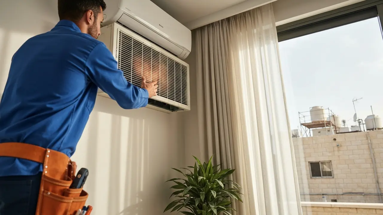 מזגן עושה רעש של שריקה — בעיה בגז או במאוורר? - טכנאי מזגנים