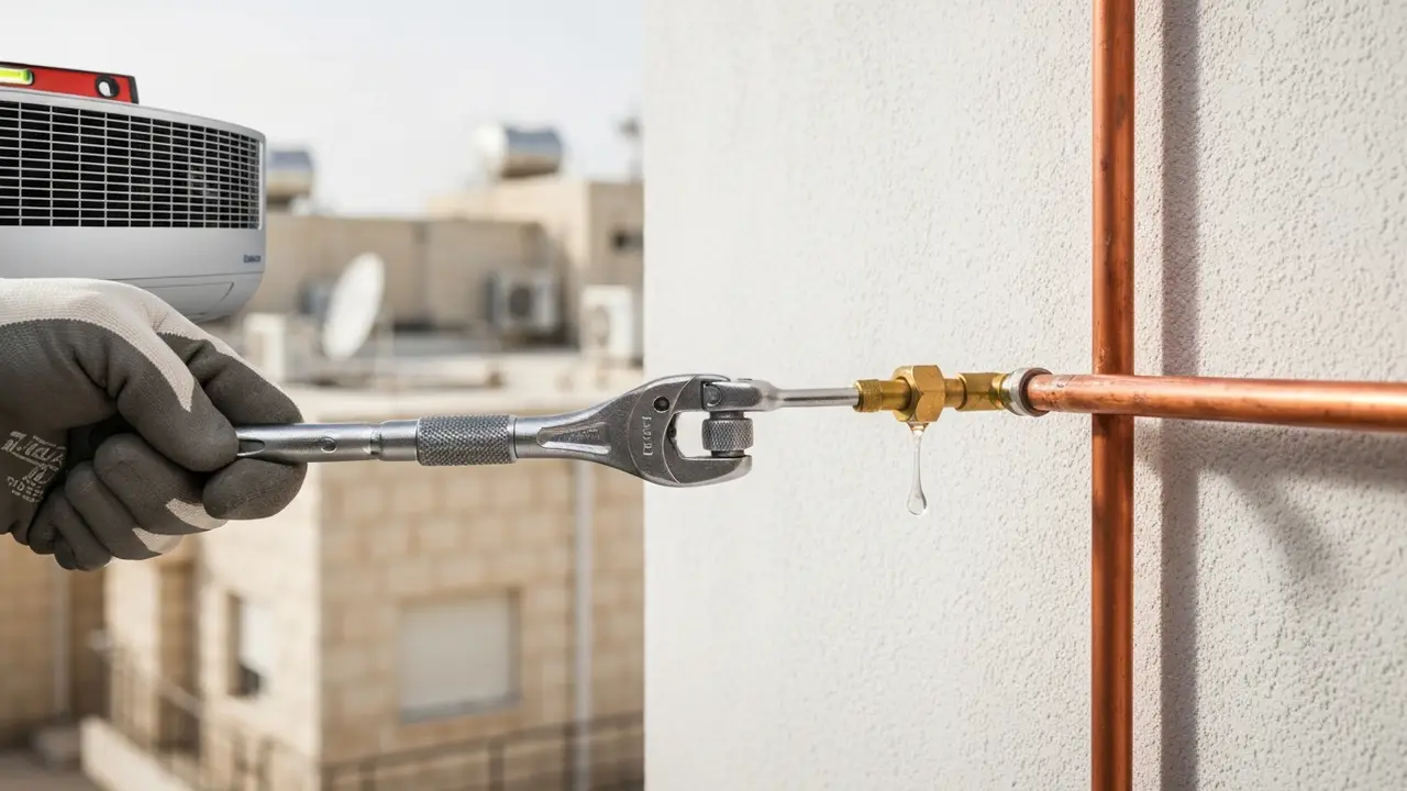 מחיר התקנת מזגן עילי 3.5 כ"ס מול יחידה קטנה יותר - טכנאי מזגנים