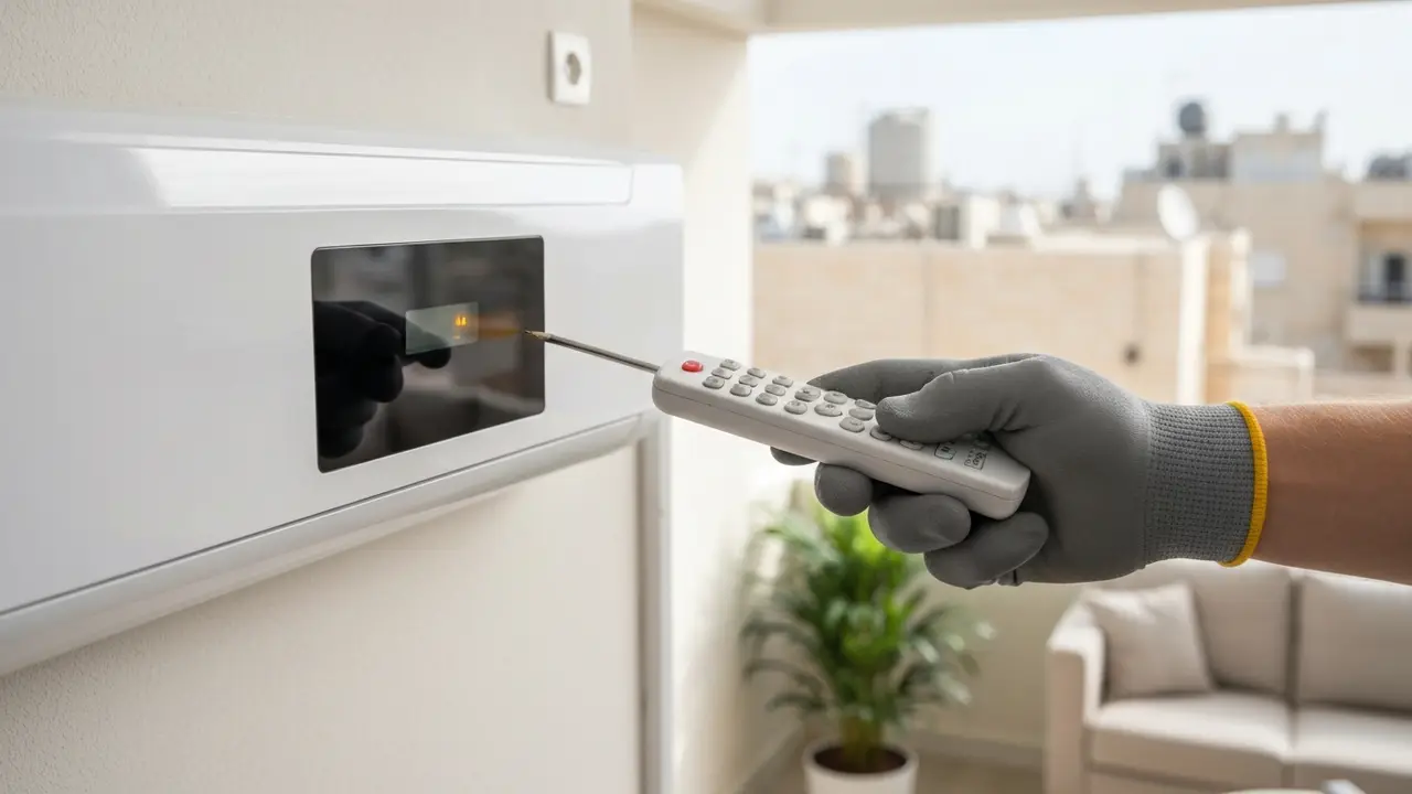 נורה מהבהבת במזגן LG – מה זה אומר ומתי לדאוג - טכנאי מזגנים