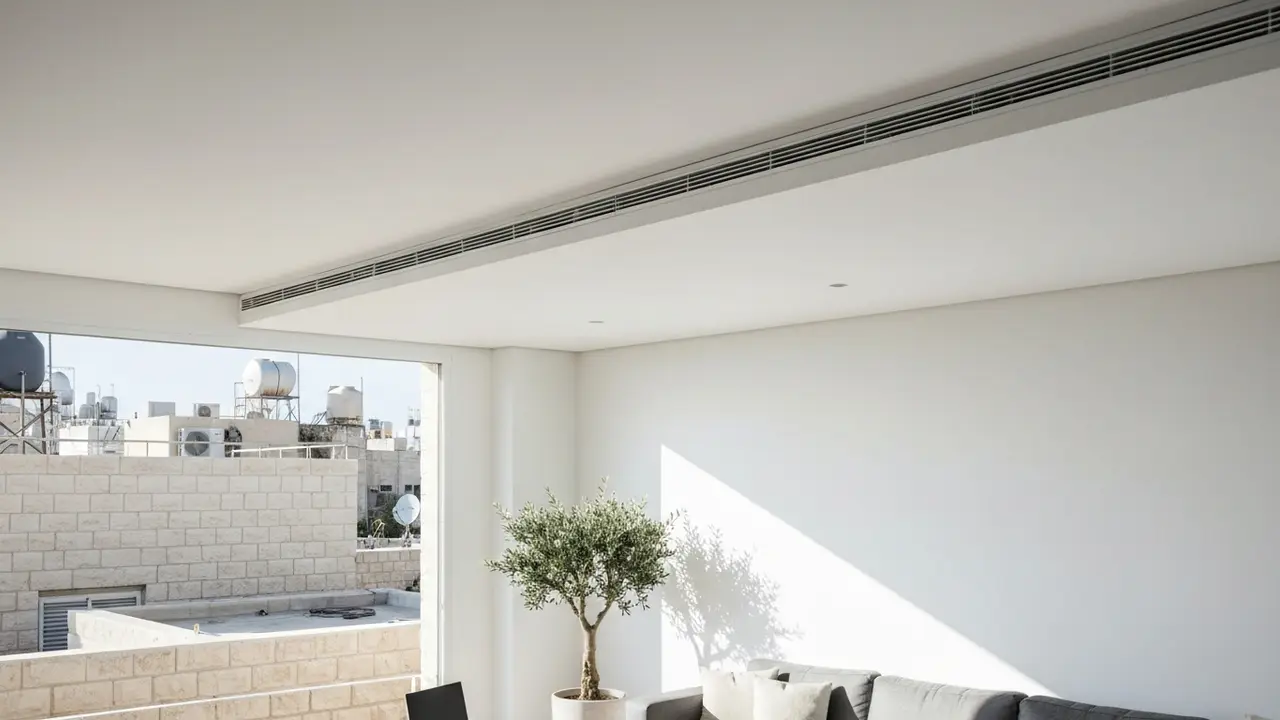 תעלה דקורטיבית (ת.ד.ל) למיזוג אוויר - מתי משתלם להסתיר את הצנרת? - טכנאי מזגנים