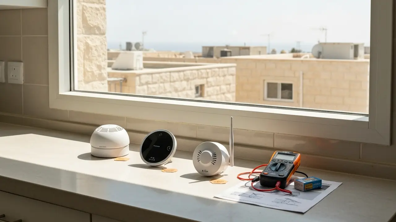 סוגי גלאי עשן — קונבנציונלי, אנלוגי ואלחוטי, ומה ההבדל בעלות? - מתקין מערכות כיבוי אש