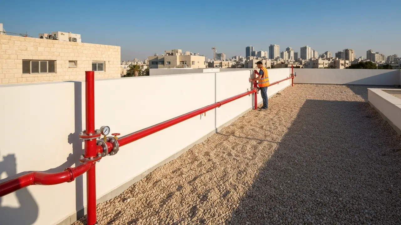 צינור כיבוי אש – סוגים, מחירים והתקנה