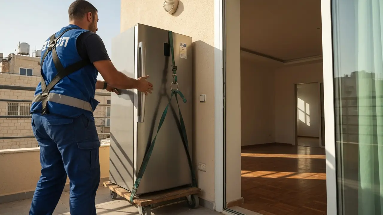 איך נראות רמות השירות במחיר הובלת מקרר? - מוביל