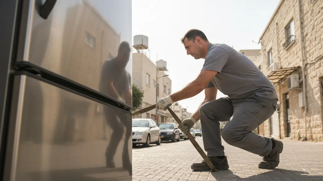 כמה עולה להוביל מקרר ומוצרי חשמל כבדים? - מוביל