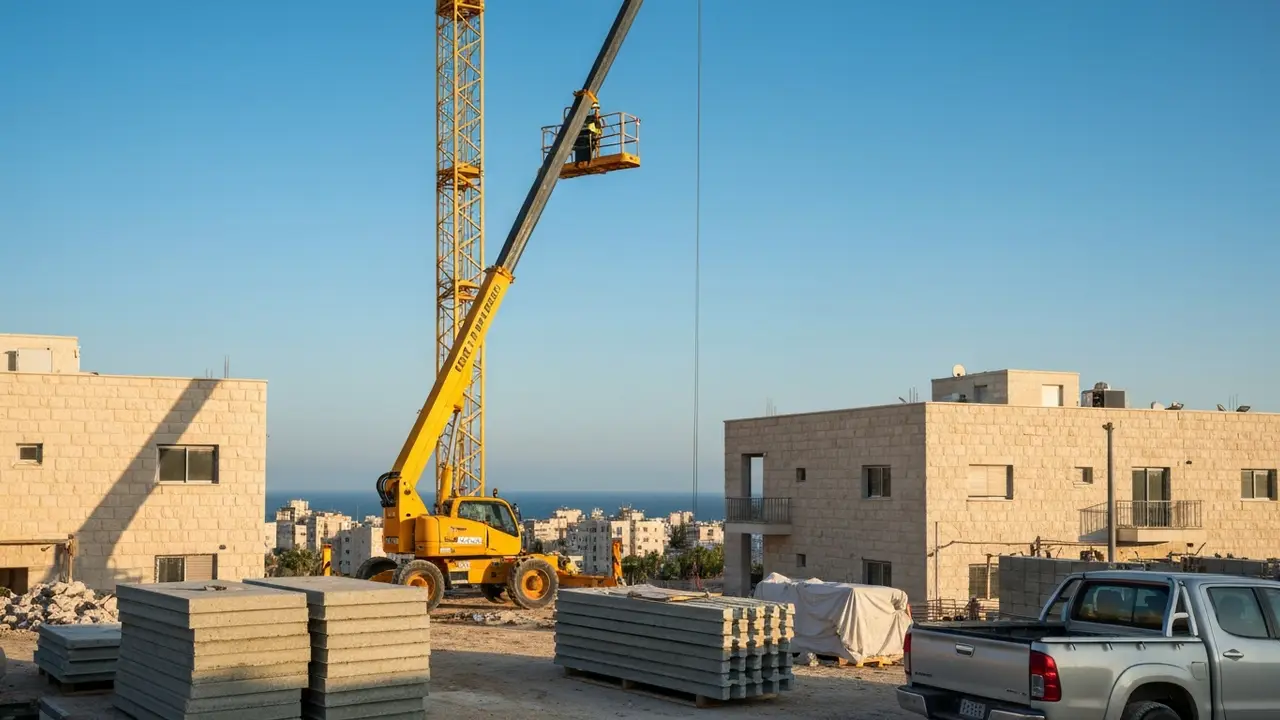 מנוף הרמה מחיר: המדריך המלא — מחירים, שלבים וטיפים