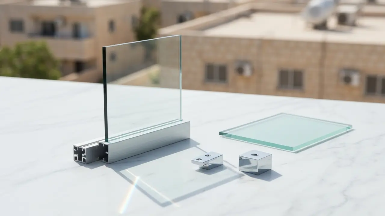 איך בונים את המחיר של מקלחונים לפי מידה מחיר - שטח זכוכית ואביזרים? - מתקין מקלחונים