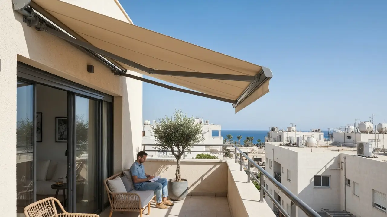 סוכך מסך למרפסת מחיר: המדריך המלא — מחירים, שלבים וטיפים