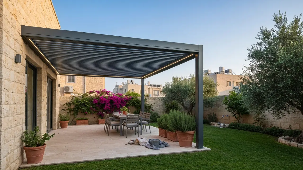 פרגולה חשמלית חזקה: איך בוחרים נכון וטעויות שעולות ביוקר