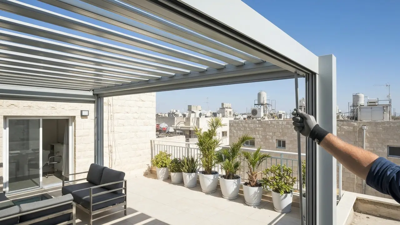 אילו סוגי הצללה למרפסת מקורה הכי נפוצים כיום? - מתקין פרגולות אלומיניום