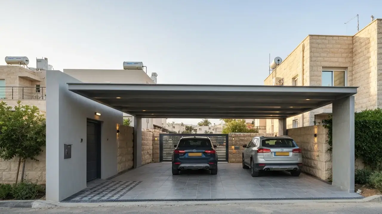 האם יש הבדלי מחירים לגגון לחניה בין אזורי הארץ? - מתקין פרגולות אלומיניום