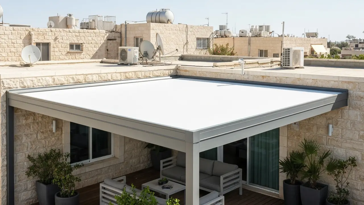 האם צריך היתר לכיסוי לגג פרגולה? - מתקין פרגולות אלומיניום