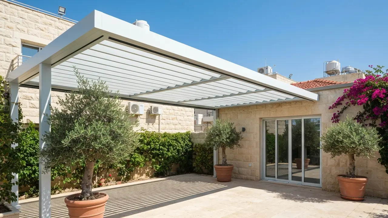 מה ההבדל במחירים בין אזורי הארץ להתקנת פרגולה חשמלית לגינה? - מתקין פרגולות אלומיניום