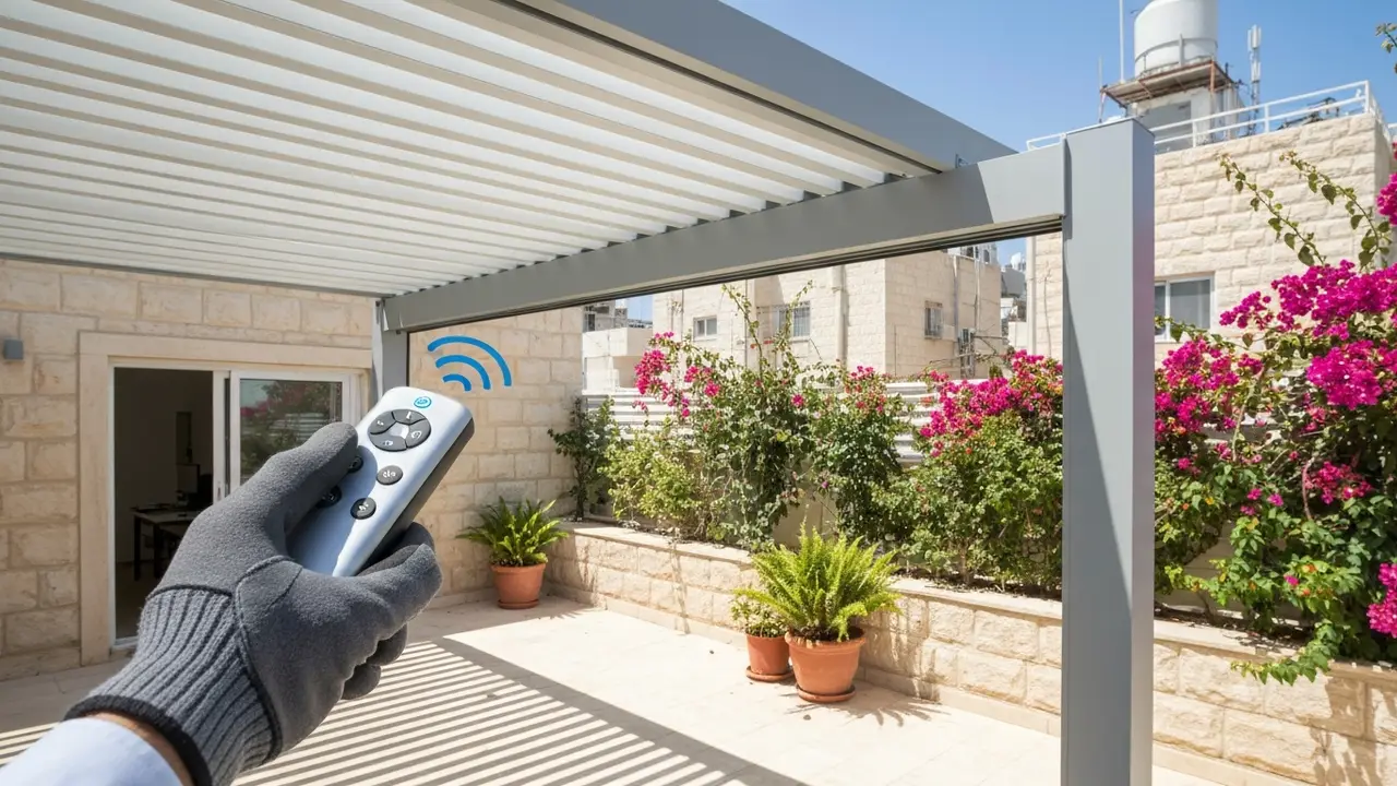 מה כולל תהליך ההתקנה של פרגולה חשמלית לבניית גינה פרטית? - מתקין פרגולות אלומיניום