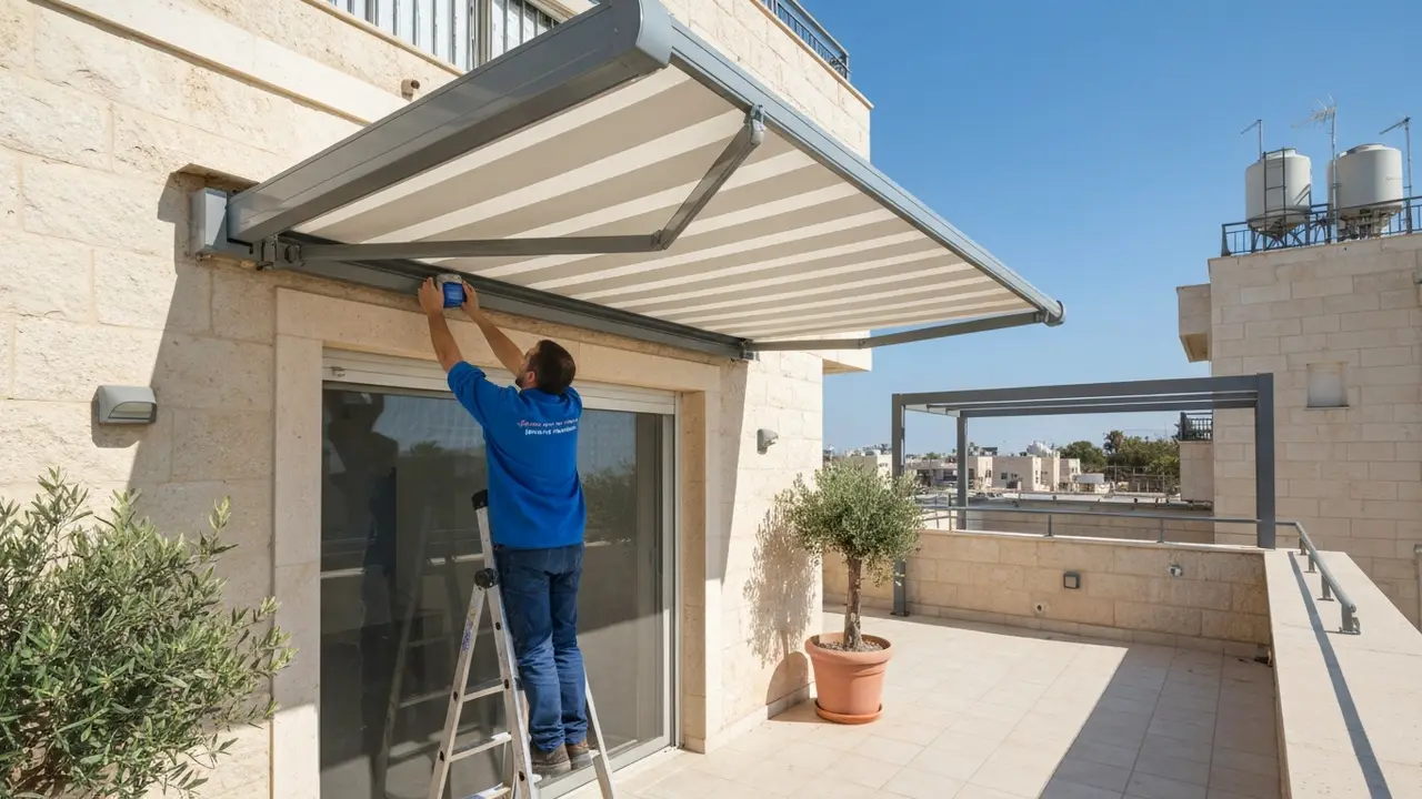 פרגולה חשמלית מתקפלת מחיר מול סוכך זרועות — מה ההבדל? - מתקין פרגולות אלומיניום