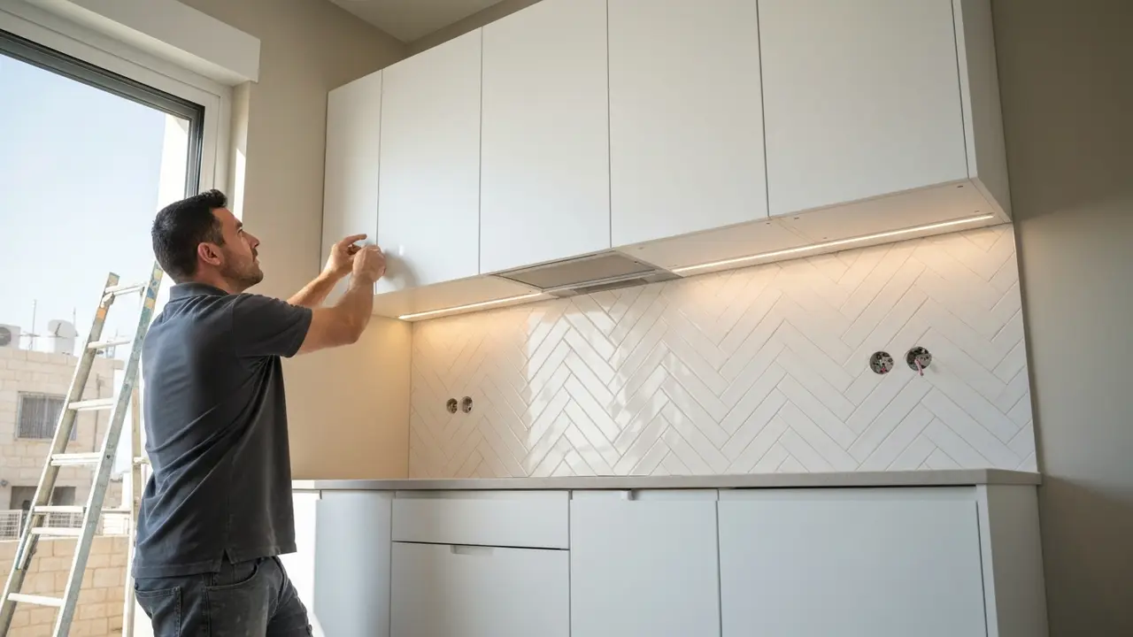 איך למקסם אחסון במטבח קטן ליחידת דיור? - נגר למטבחים