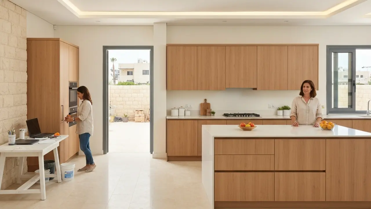 פורניר סינטטי למטבח – יתרונות, מחירים וצבעים