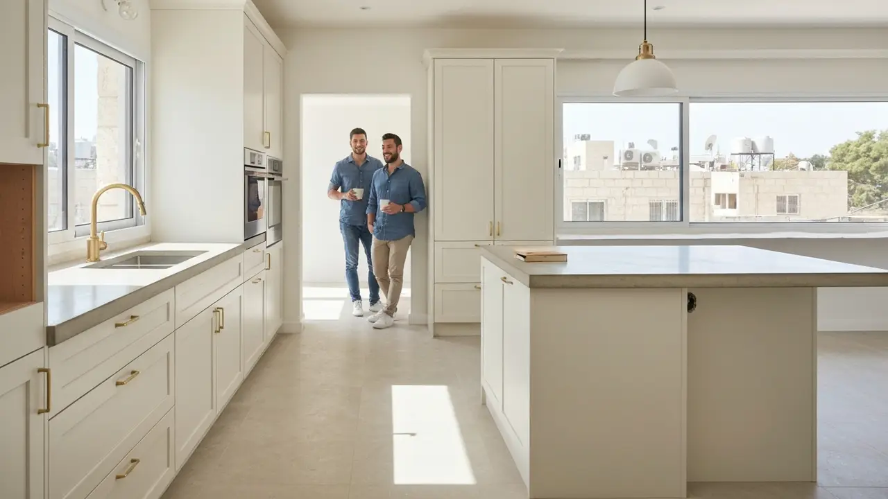 צבע לבן שבור למטבח: איך בוחרים נכון וטעויות שעולות ביוקר