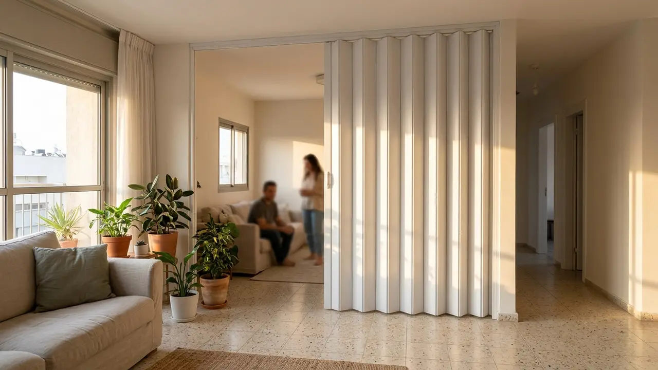 דלת אקורדיון רוחב 100 2026: כל מה שחשוב לדעת + המלכודות