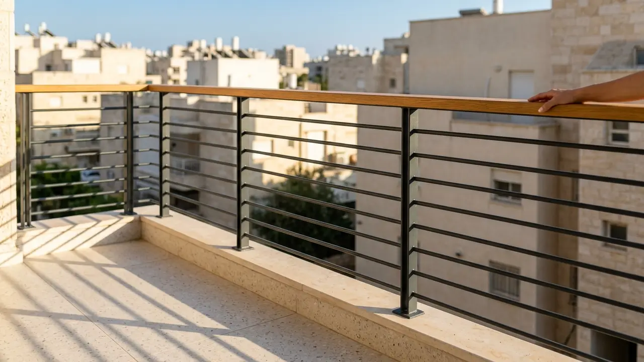כמה עולה להחליף מעקה מרפסת שהתחיל להעלות חלודה? - נגר