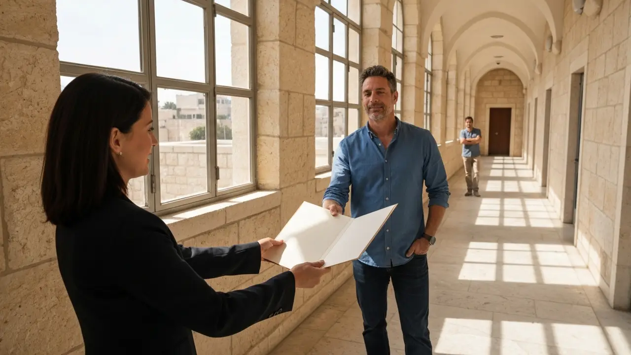 דוגמא למכתב התראה לפני נקיטת הליכים בין בני משפחה - עורך דין משפחה
