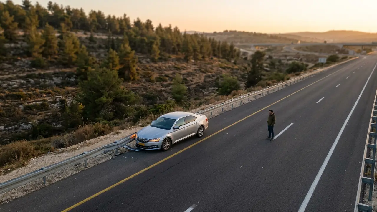 תאונה עצמית: הטופס, השלבים והעלויות