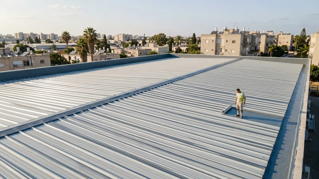 כמה עולה איטום גג פנל מבודד? מחירון 2026 מלא