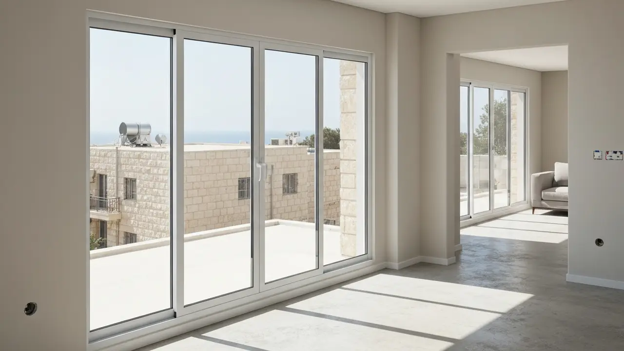 איך מתבצע תהליך ההתקנה של חלון ויטרינה בסלון שלב אחר שלב? - קבלן אלומיניום