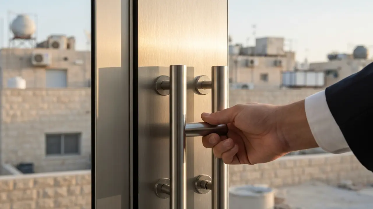 אילו סוגי דלתות כניסה לבית משותף קיימים ומה ההבדל במחיר? - קבלן אלומיניום
