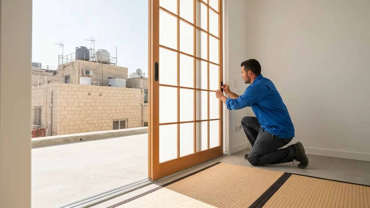 דלתות יפניות לסלון – מה מייחד את עיצוב השוג'י המסורתי? - קבלן אלומיניום