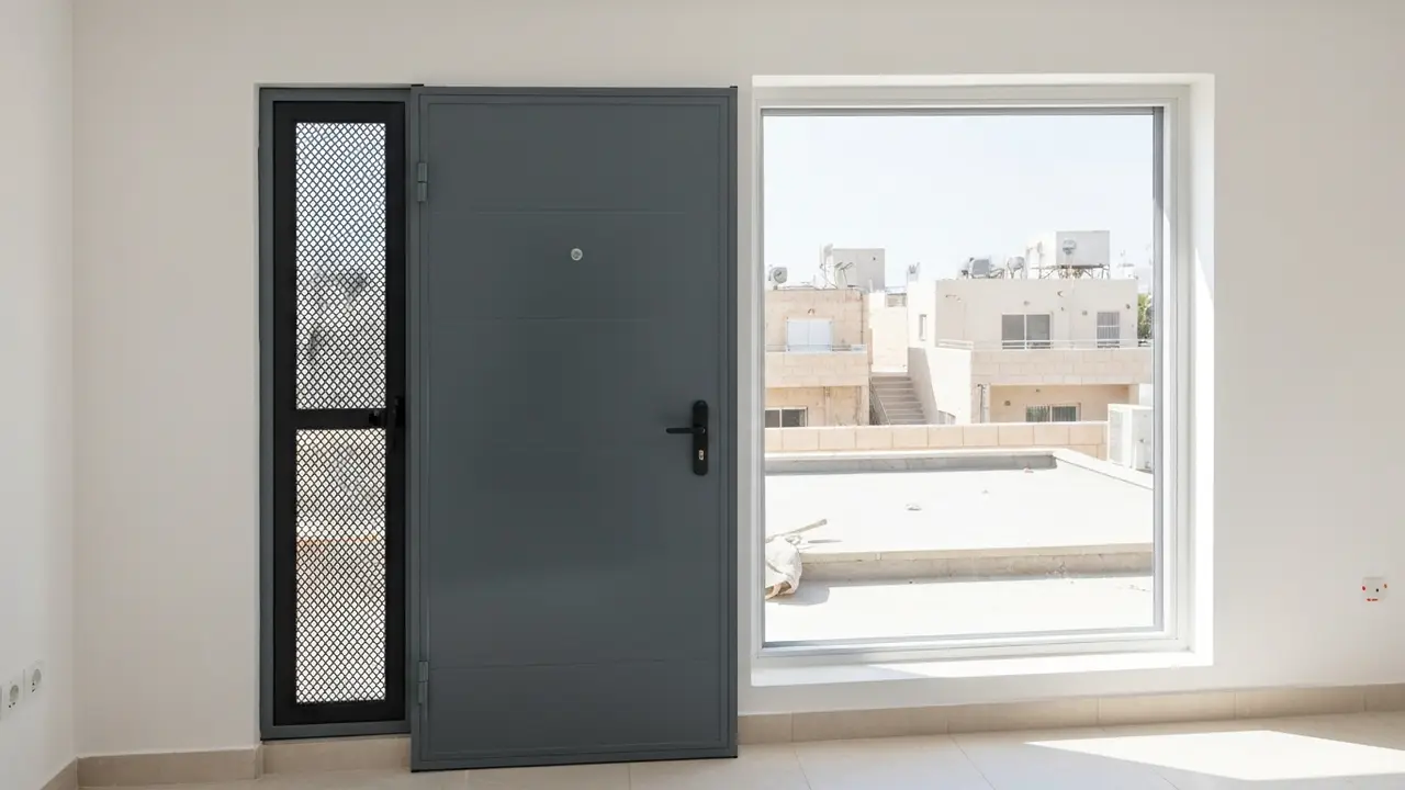 האם יש הבדלי מחיר בין אזורים בארץ בהתקנת דלתות רשת ומקלט? - קבלן אלומיניום