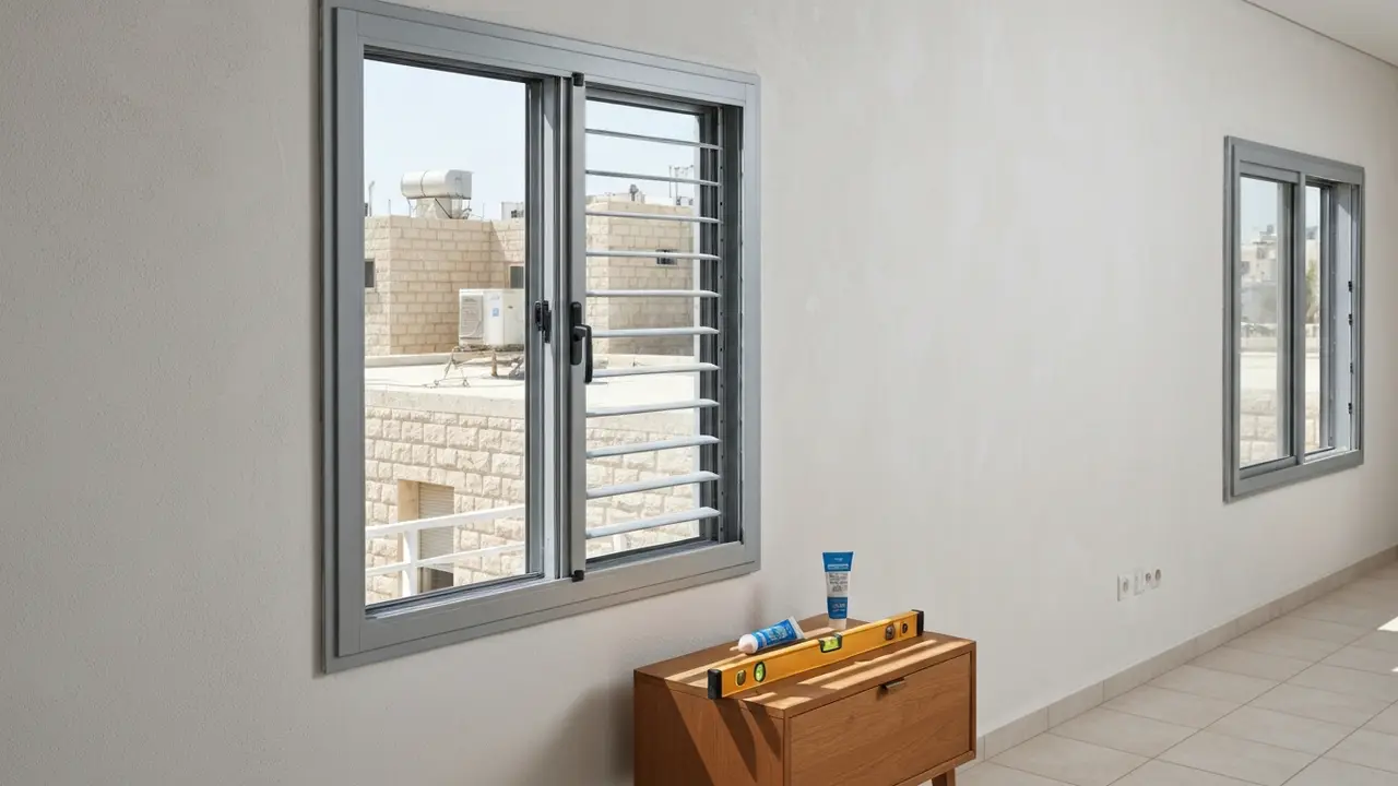 האם צריך להוציא חלונות בממד כדי לתקן ארפל תקוע? - קבלן אלומיניום