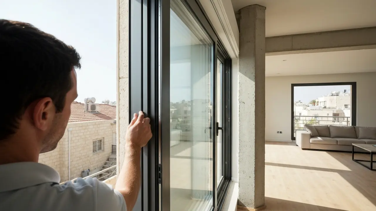 חיבור קיר ויטרינה לאלוקובנד — מה שונה מבטון? - קבלן אלומיניום