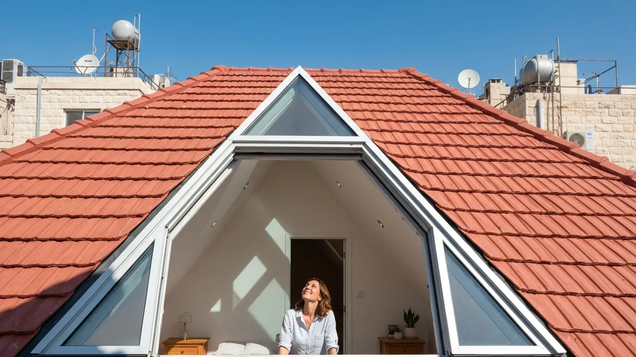 חלונות לגג רעפים מחיר: המדריך המלא — מחירים, שלבים וטיפים