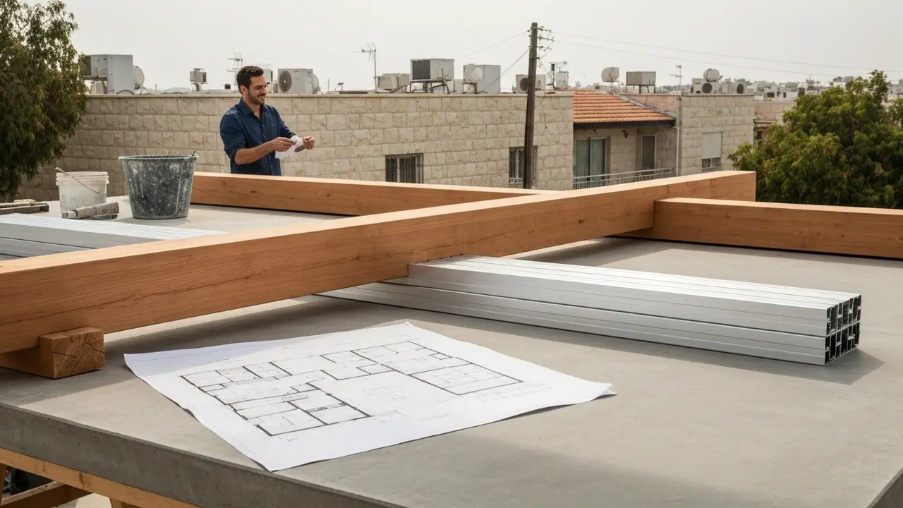כמה עולה מחיר פרגולה עץ ומחירון עץ פרגולה ב-2026? - קבלן אלומיניום