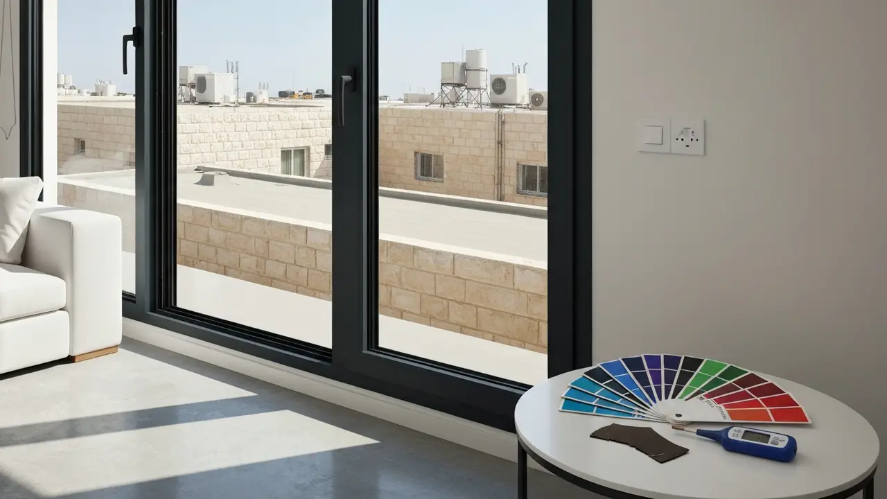 כמה עולים חלונות כהים לבית ומה משפיע על המחיר - קבלן אלומיניום