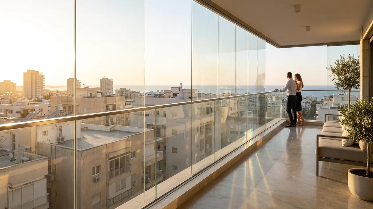 מעקה זכוכית למרפסת ומדרגות – מחיר, סוגים והתקנה מקצועית
