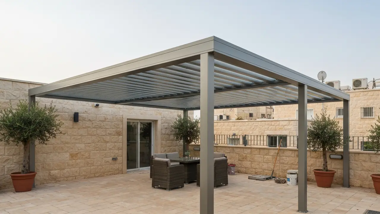 מרזב פרגולה והחלפת סנטף: העלויות שלא רואים מראש - קבלן אלומיניום