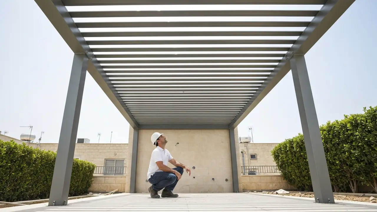 מתי חובה אישור מהנדס בניית פרגולה ואישור יציבות? - קבלן אלומיניום