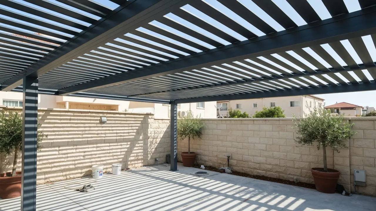 קירוי חניה פרטית וחוק פרגולות — מה מותר ומה דורש היתר? - קבלן אלומיניום