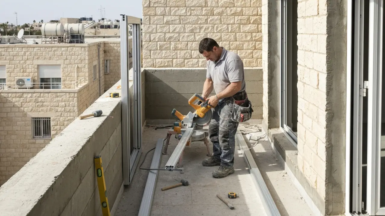 תהליך הזמנת והתקנת סורגים לחלון - איך זה עובד בפועל? - קבלן אלומיניום