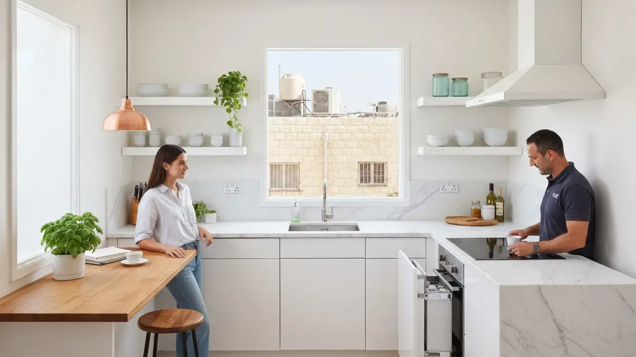 עיצוב מטבחים קטנים