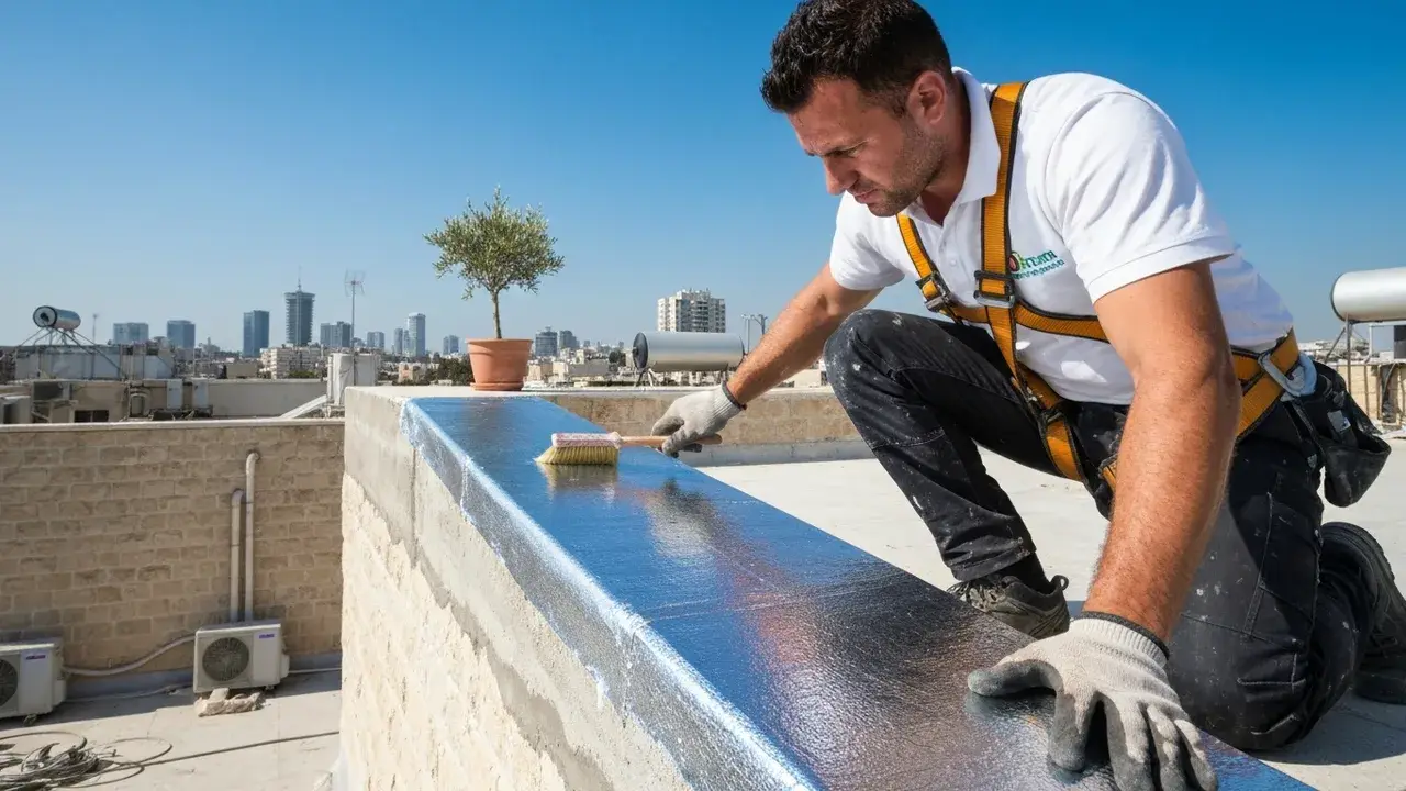 אילו סוגי חומרי איטום מתאימים לפולי גג? - קבלן איטום