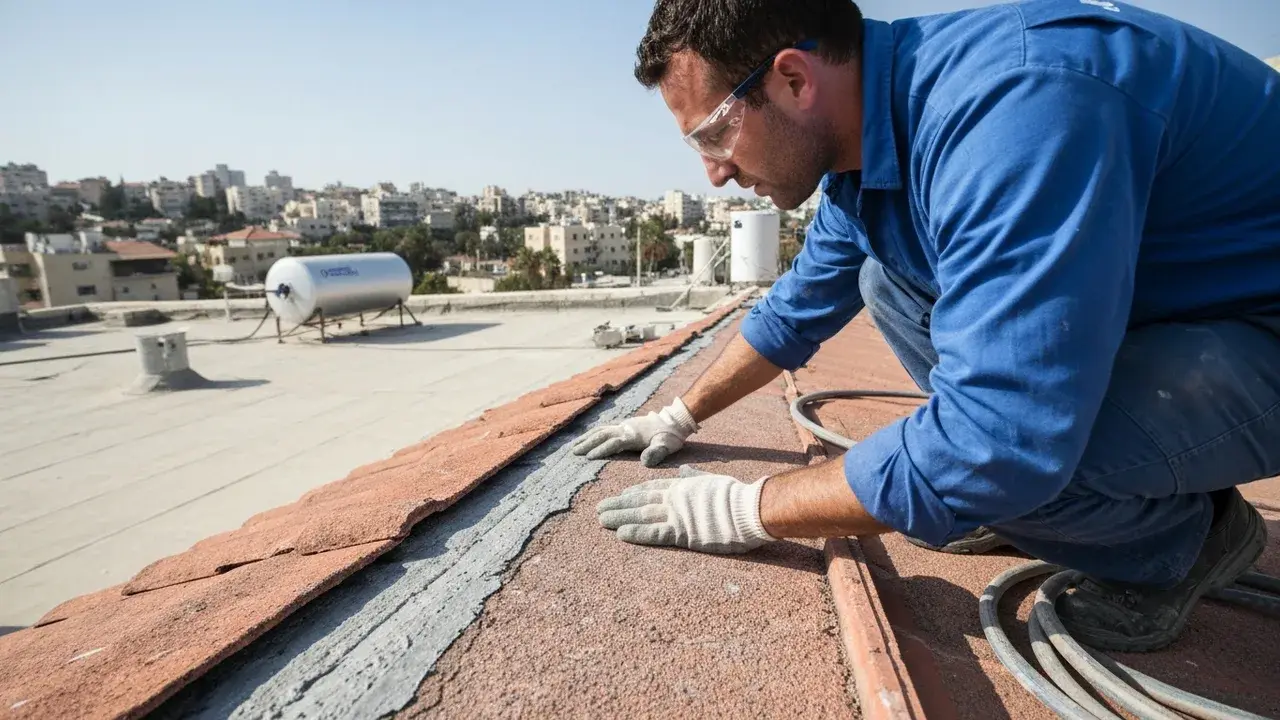 הפרשי מחיר איטום גג למטר בין אזורי הארץ - קבלן איטום
