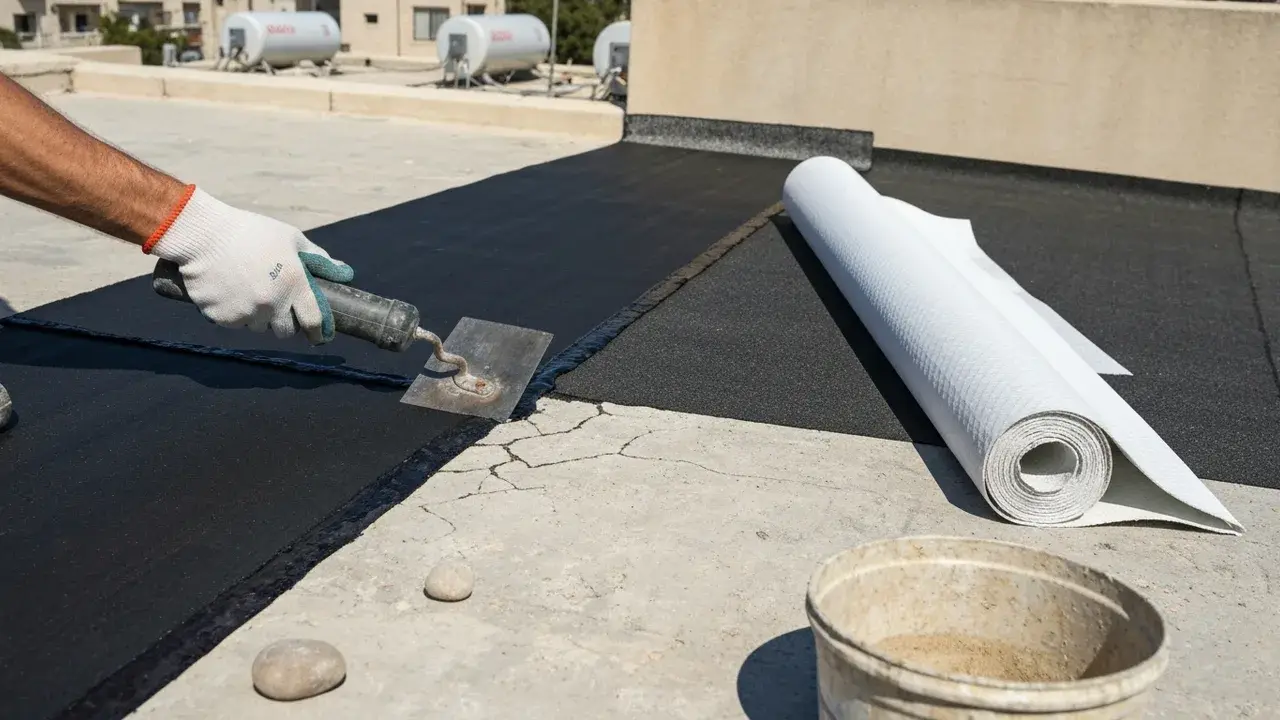יריעות ביטומניות SBS או פוליגג — מה ההבדל במחיר? - קבלן איטום