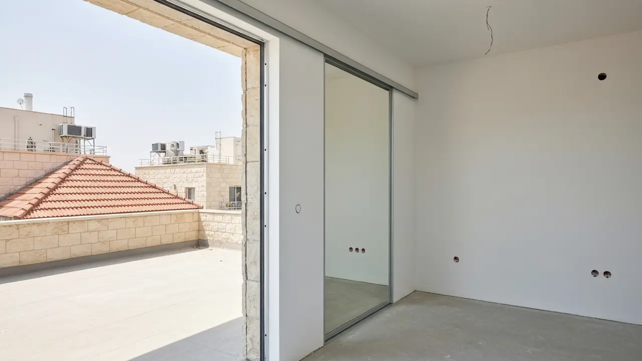 דלת הזזה עם מראה למרפסת – שיקולים נוספים - קבלן אלומיניום