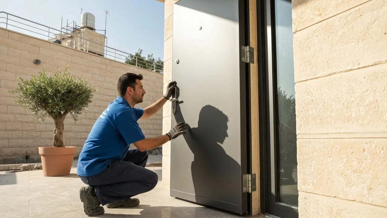 דלת כניסה לבניין משותף מחיר מול דלת כניסה לבית — למה יש פער? - קבלן אלומיניום