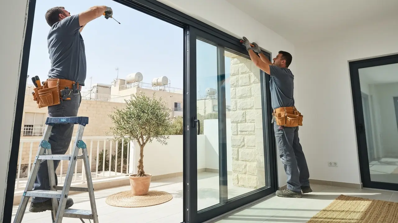חלונות אוטומטיים לגג גבוה: מחיר והתקנה - קבלן אלומיניום